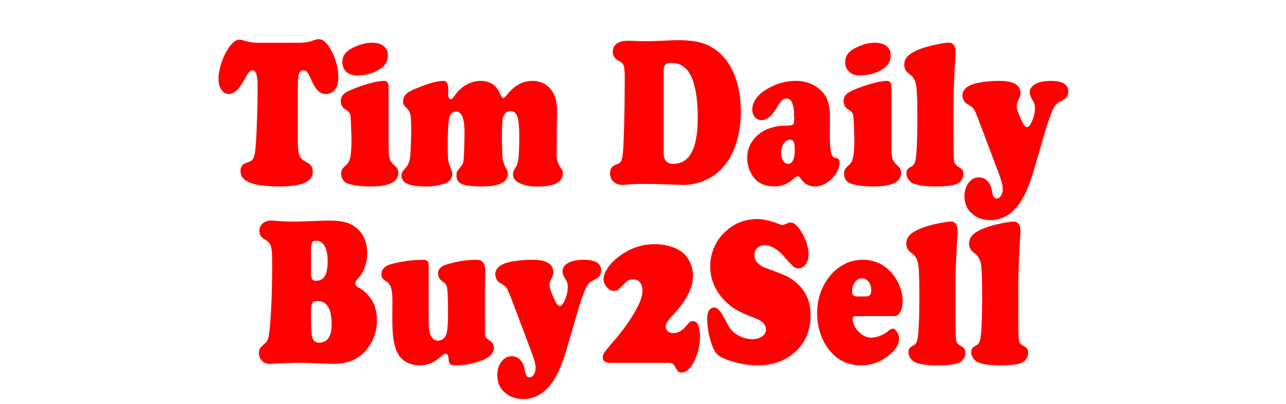 Tim Daily Buy2Sell